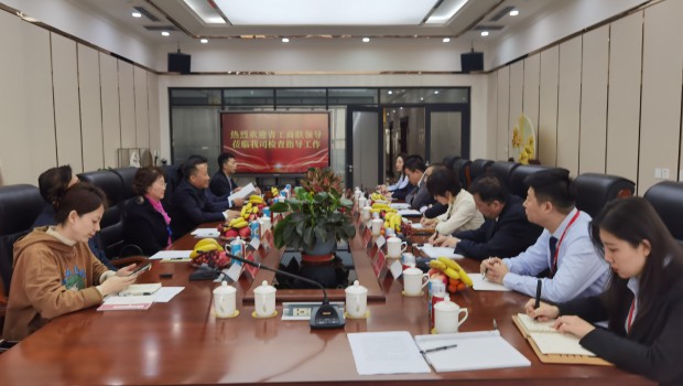 甘肃省委统战部副部长、省工商联党组书记苟天宏一行莅临兰州必一运动集团检查指导事情